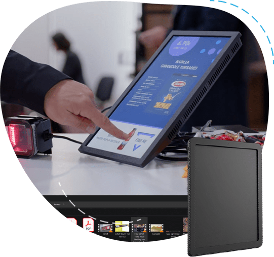 Tablet Size Retail Screens