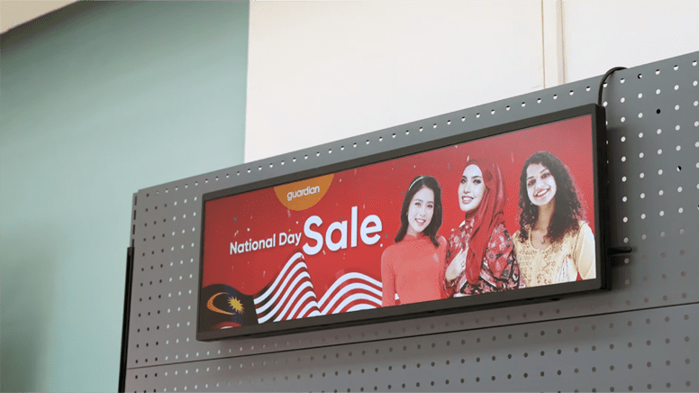 Store bar-type display