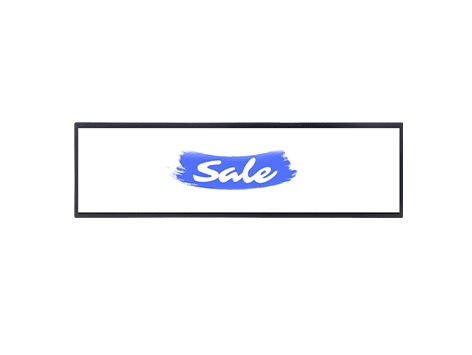 Slimline retail digital display