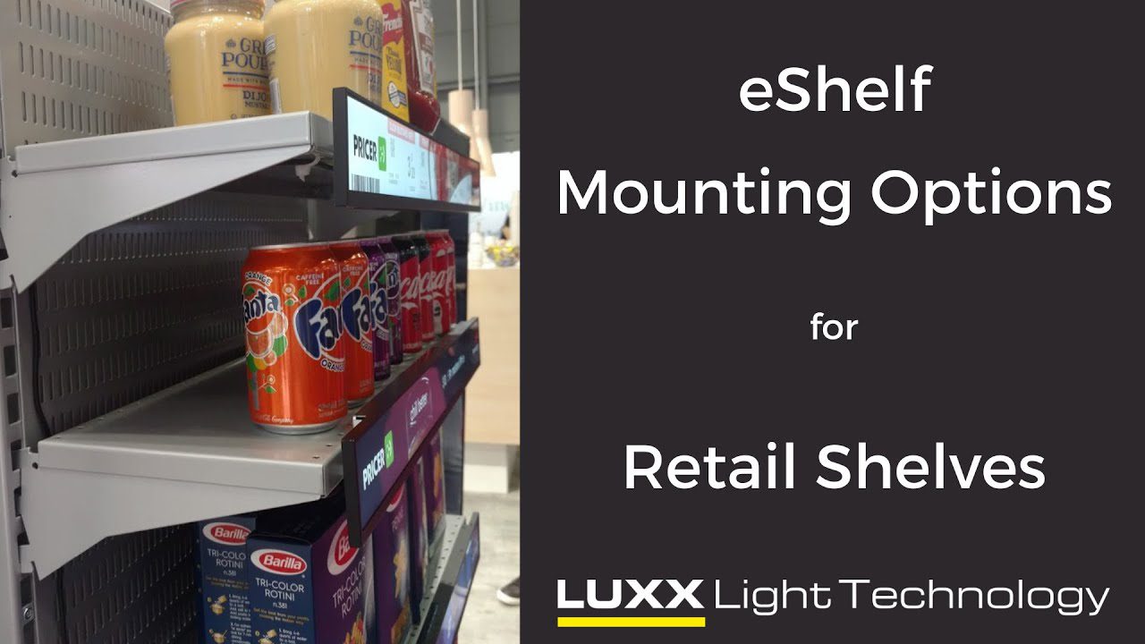 Power Mounting shelf displays